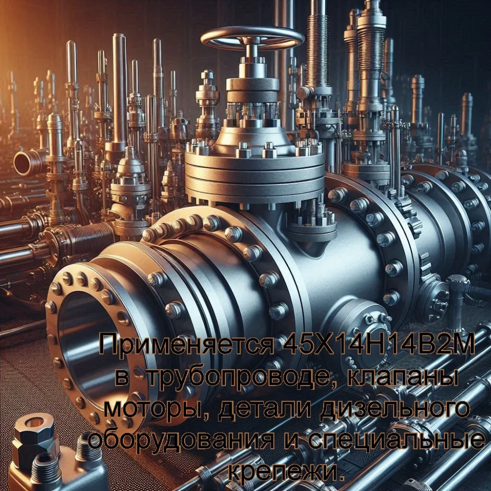 Круг нержавеющий 45Х14Н14В2М ГОСТ 5632-72 ★ - фото