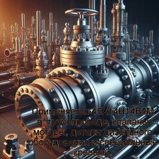 Круг нержавеющий 45Х14Н14В2М ГОСТ 5632-72 ★ - фото